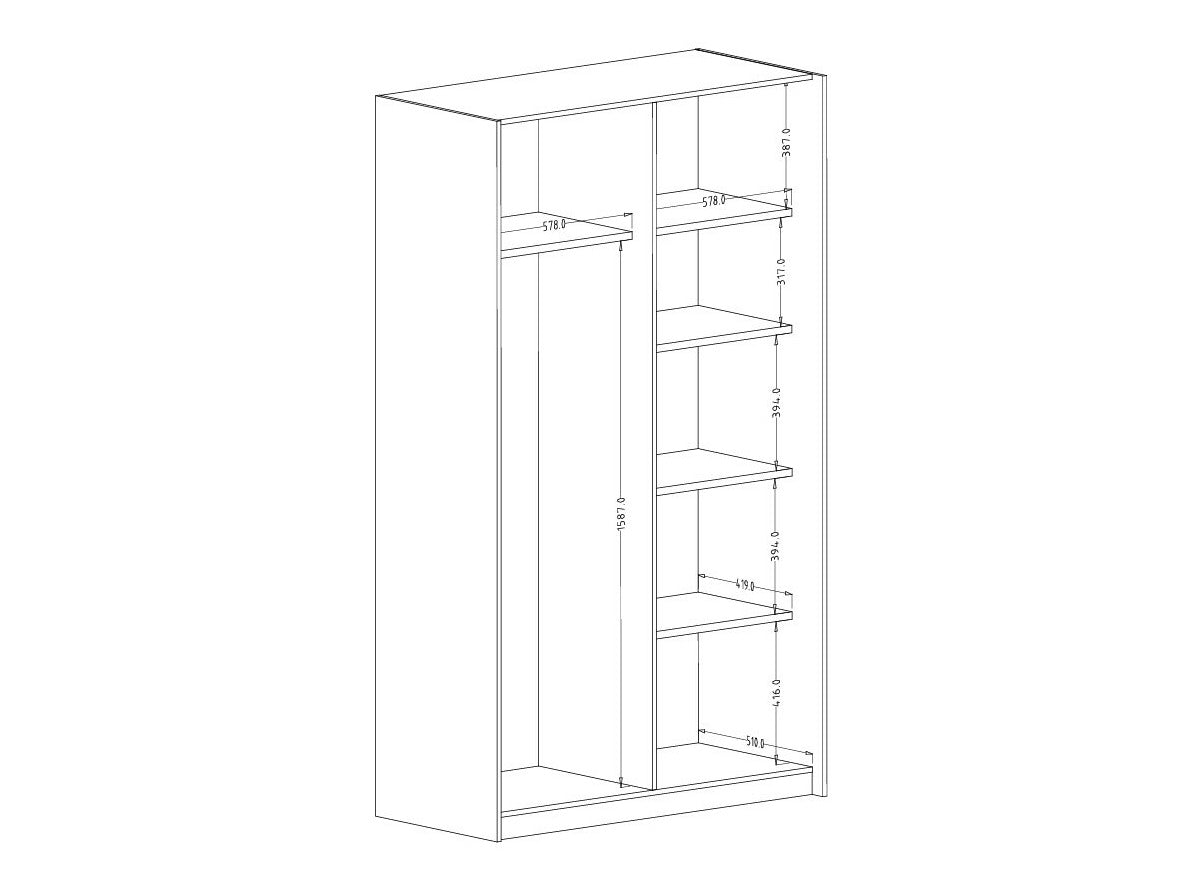 Wardrobe 601295