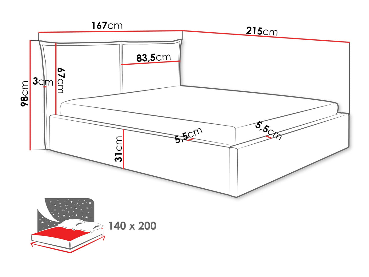 Bed 604859