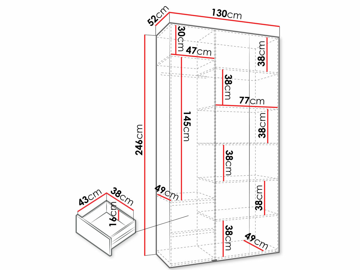 Wardrobe 608410