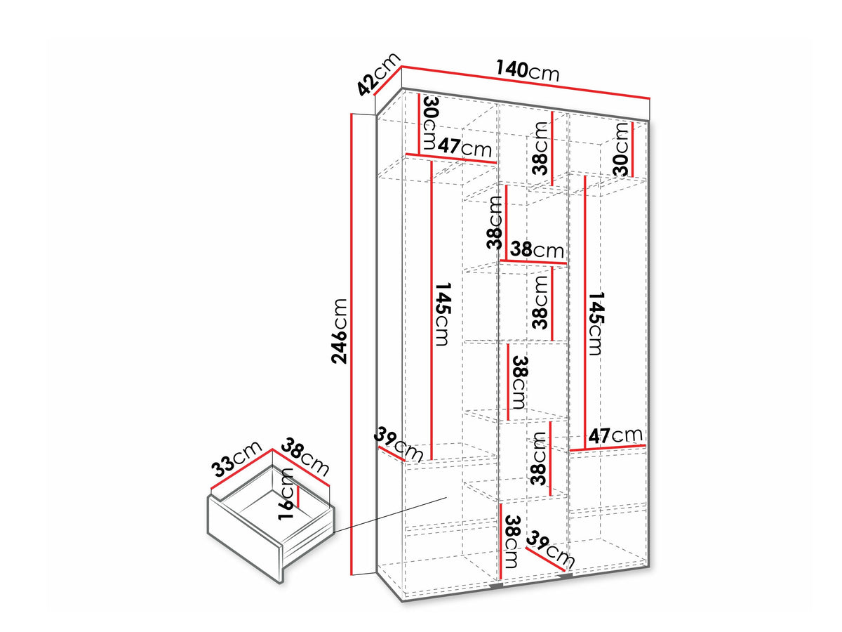 Wardrobe 608410