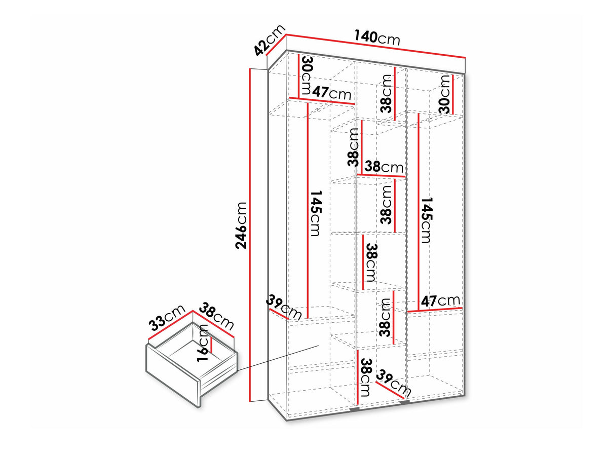 Wardrobe 608410