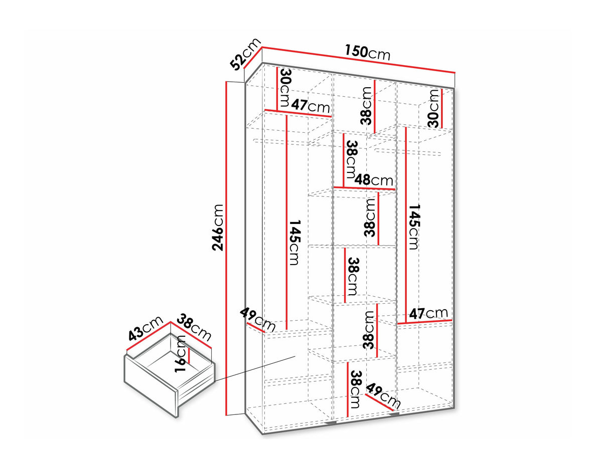 Wardrobe 608410