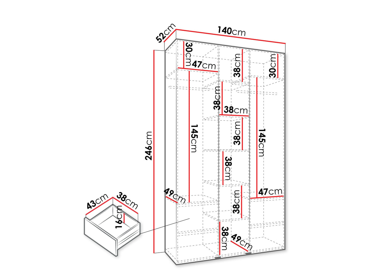 Wardrobe 607102