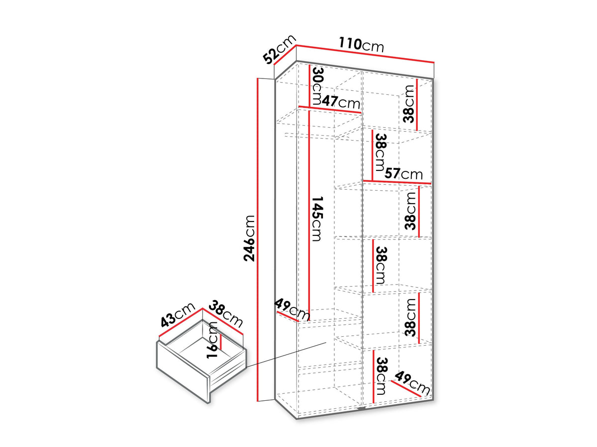 Wardrobe 607403