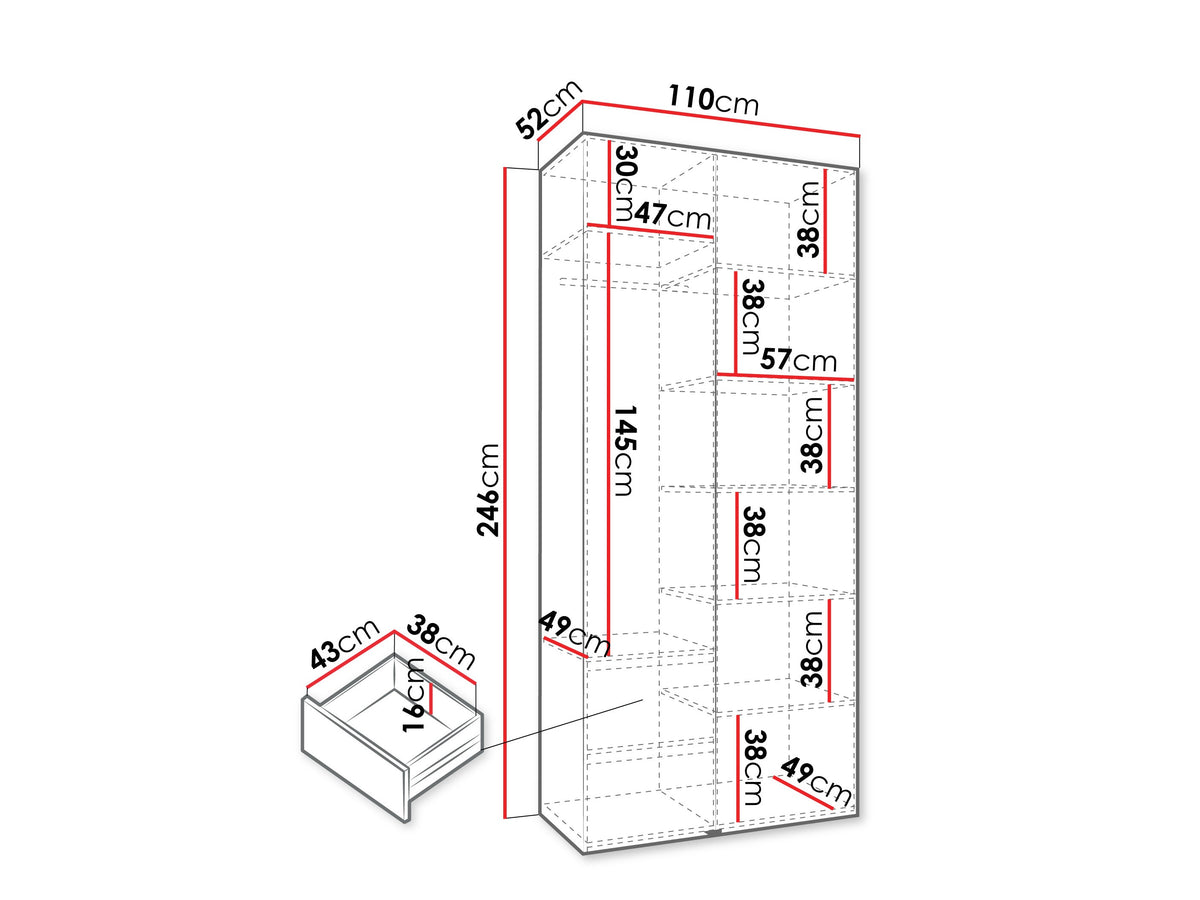 Wardrobe 607403