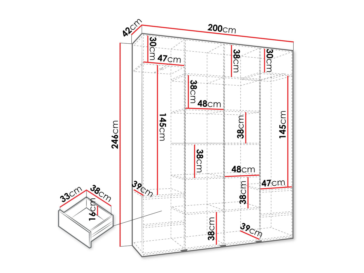 Wardrobe 607482