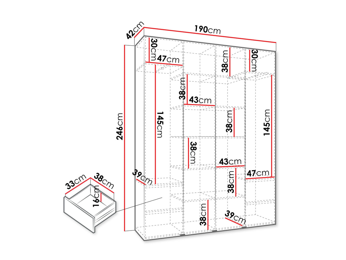 Wardrobe 607591
