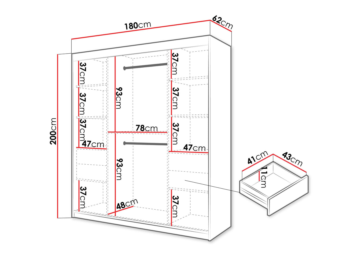 Wardrobe 609552