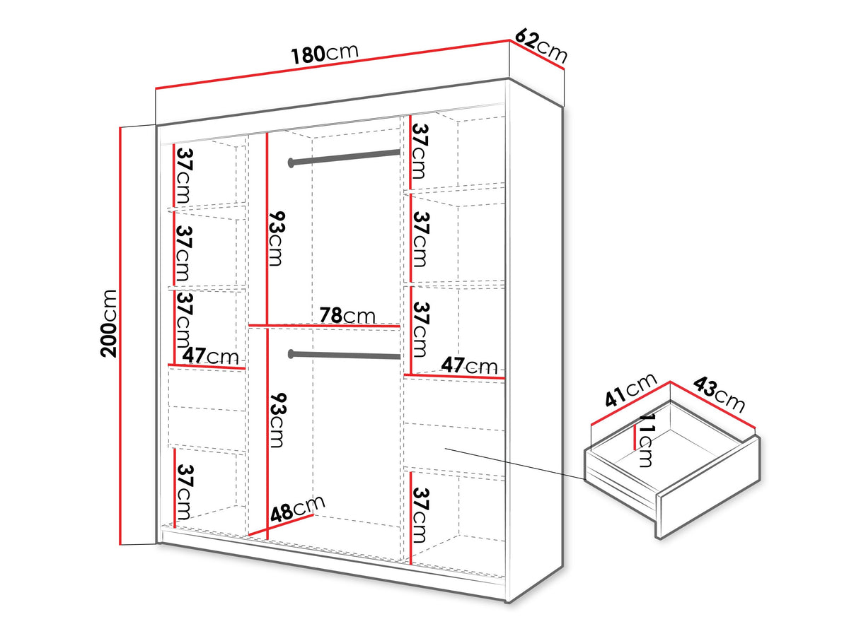 Wardrobe 609552