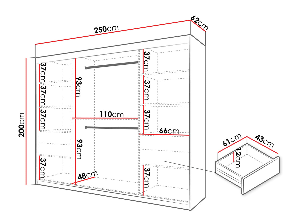 Wardrobe 609552