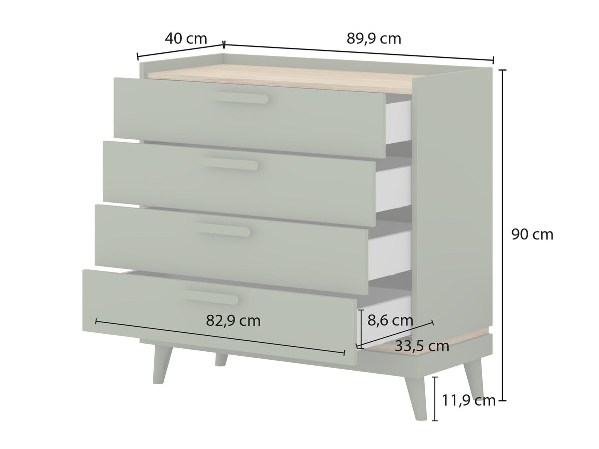 Chest of drawers 609665