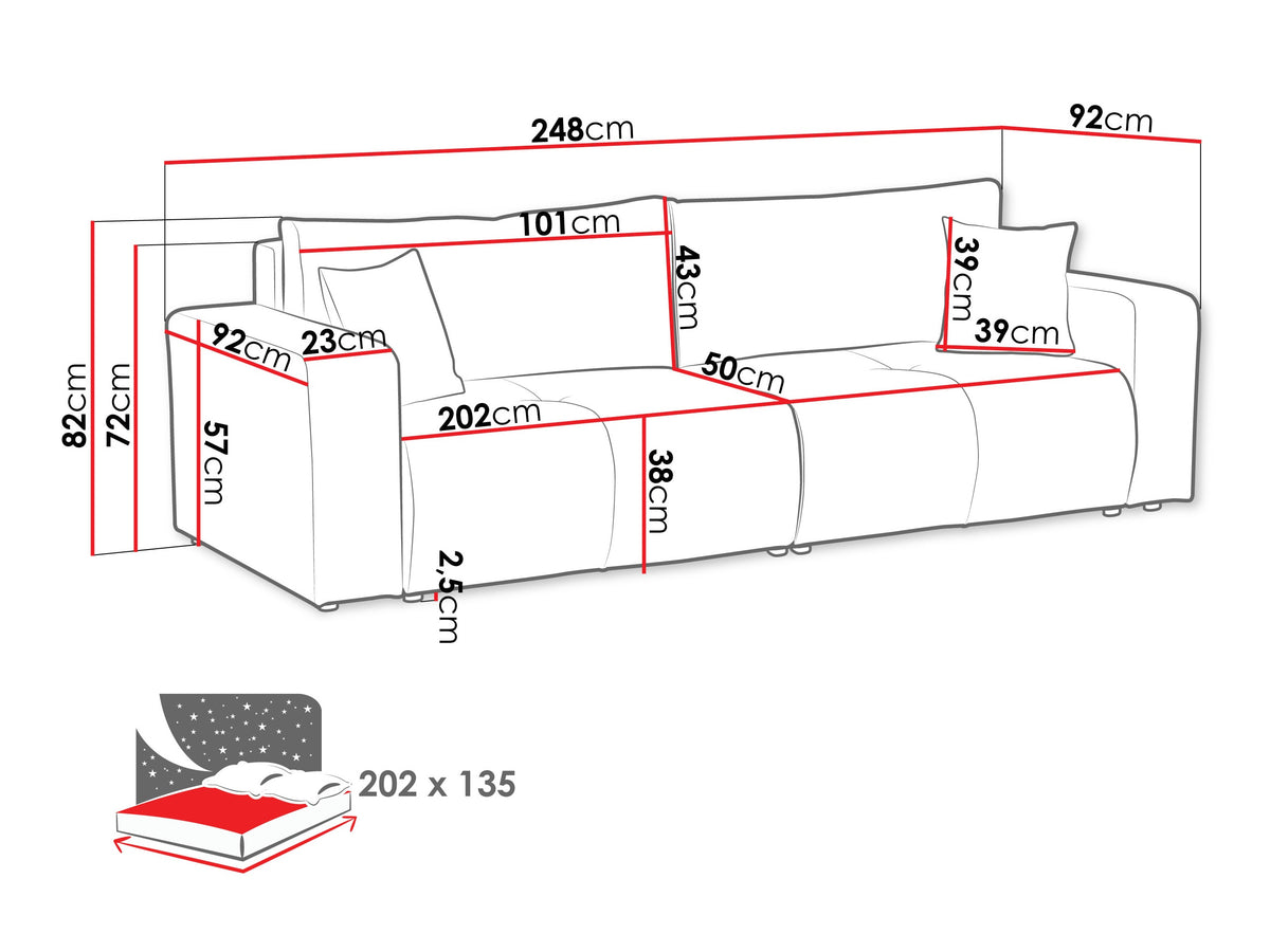 Sofa bed 583971