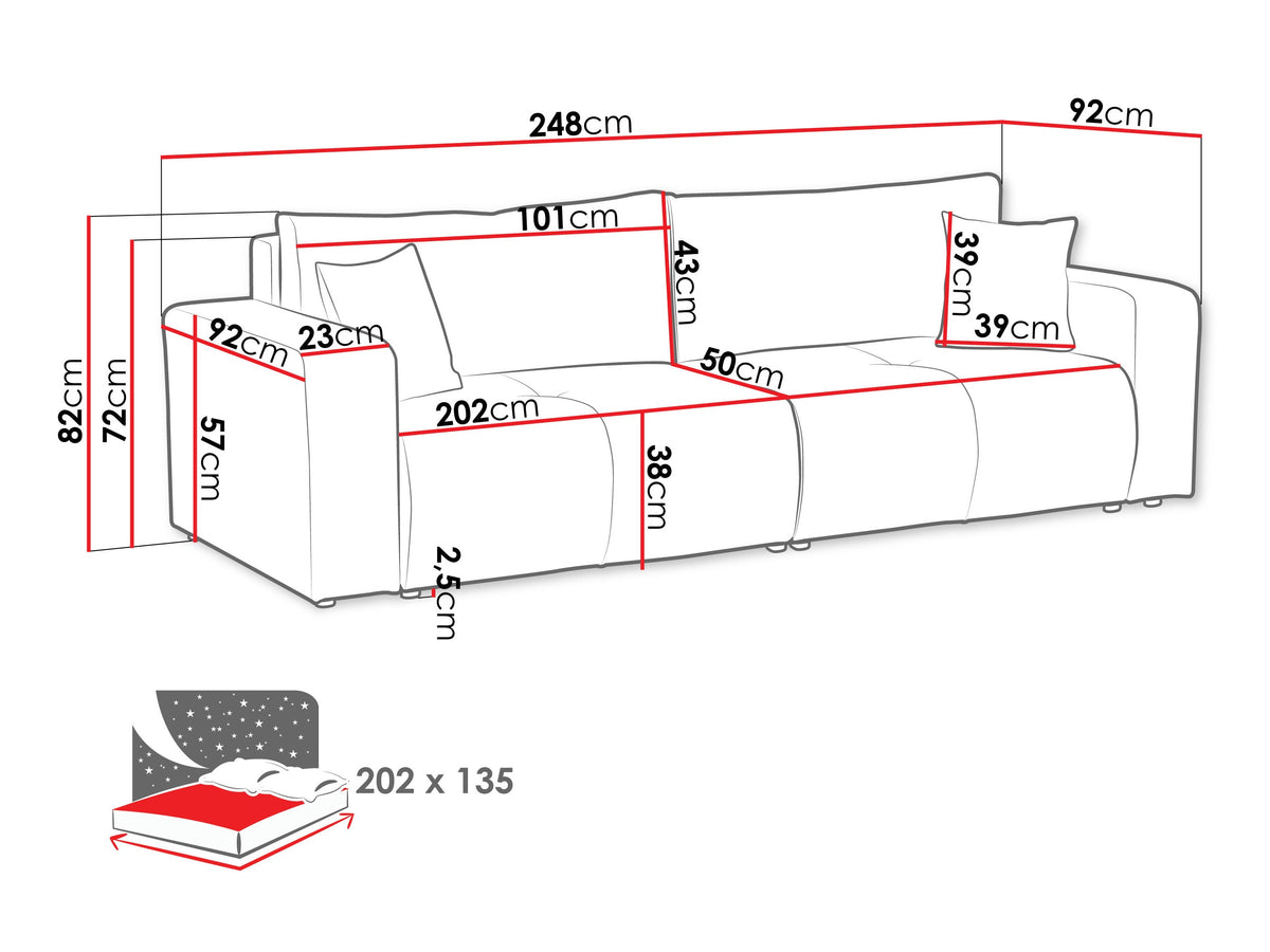 Sofa bed 583971