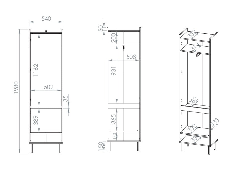 Wardrobe 614028