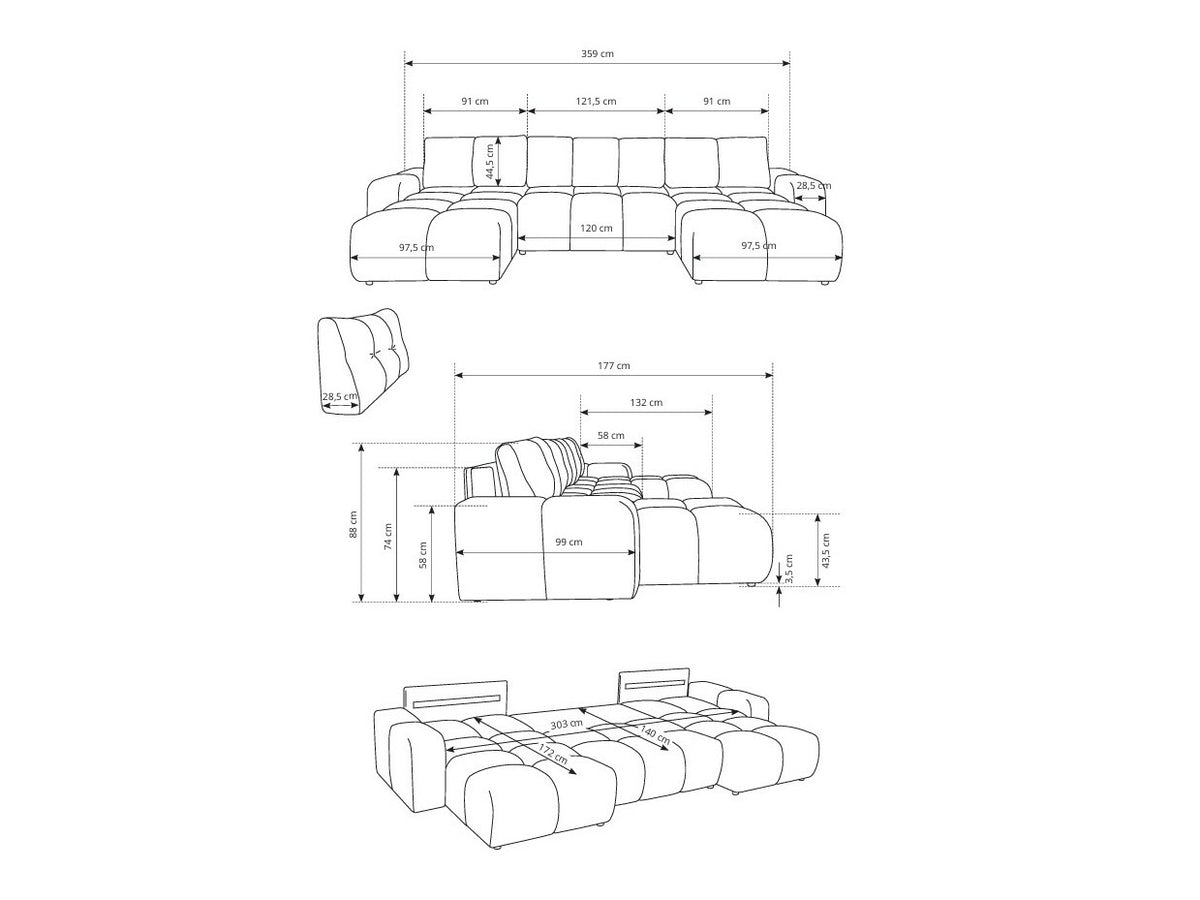 Corner sofa 614894