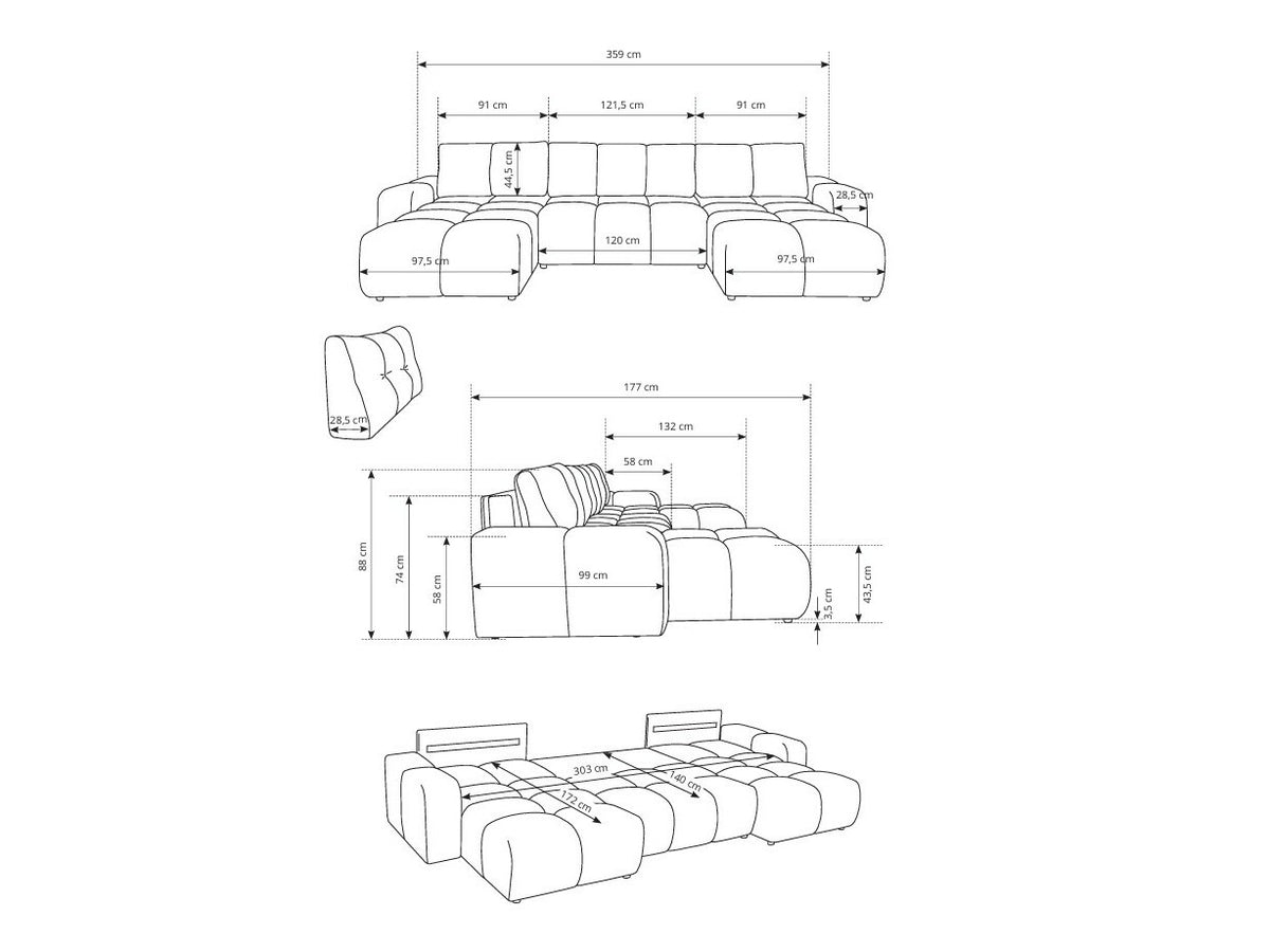 Corner sofa 614894
