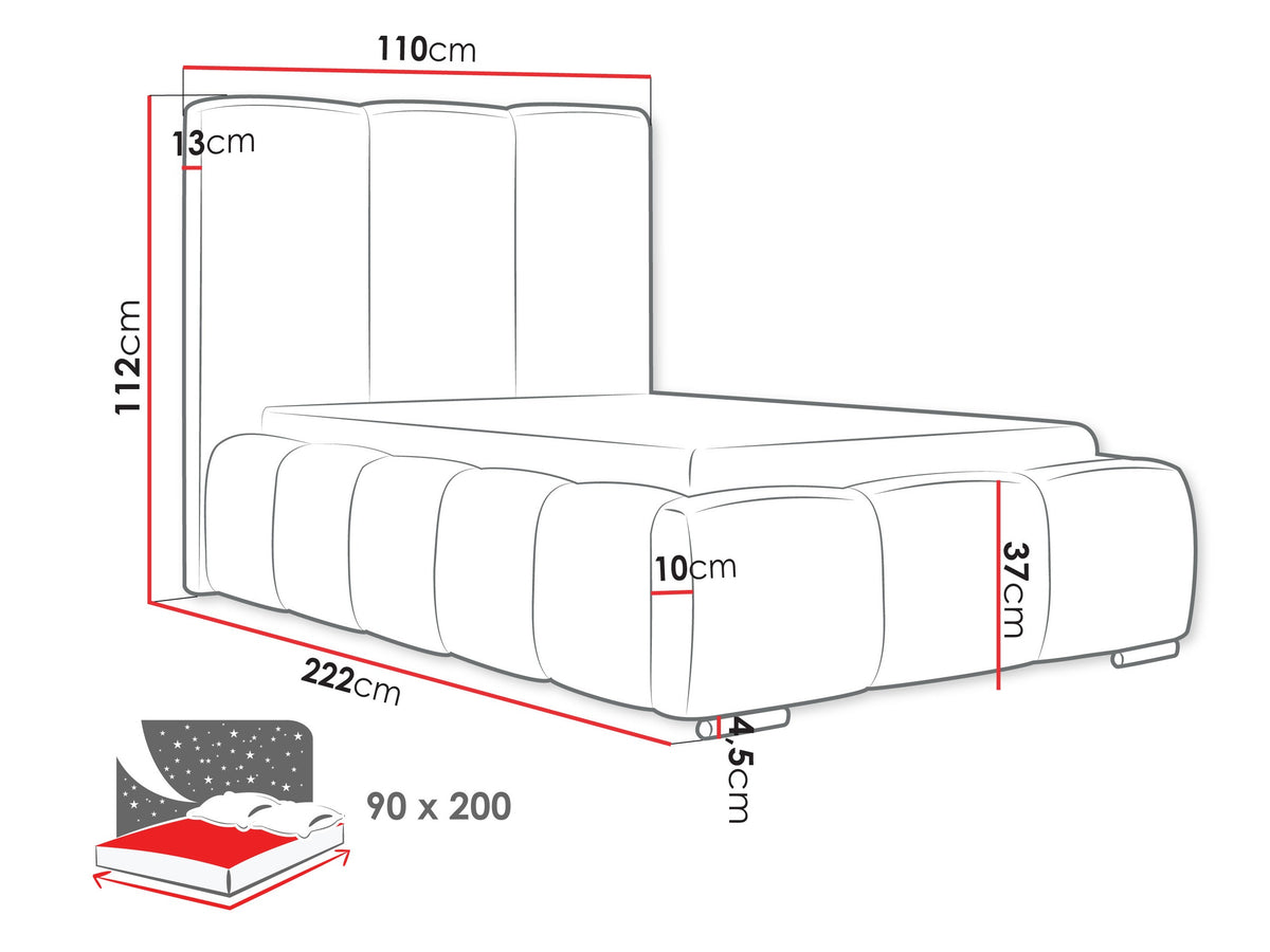 Bed 615589