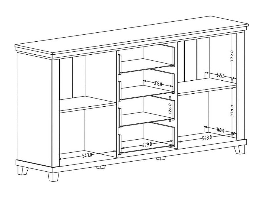 Chest of drawers 226089