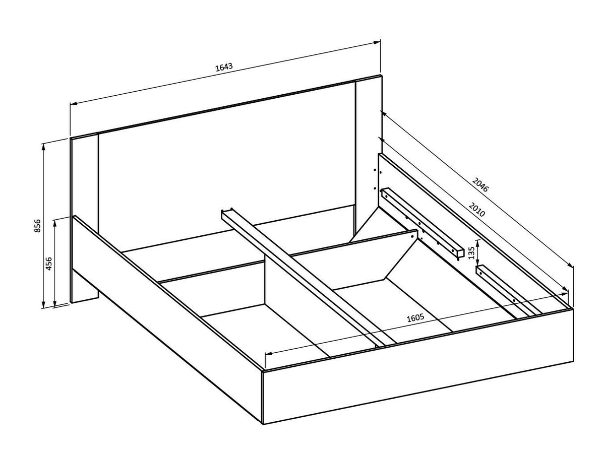 Bed 542714