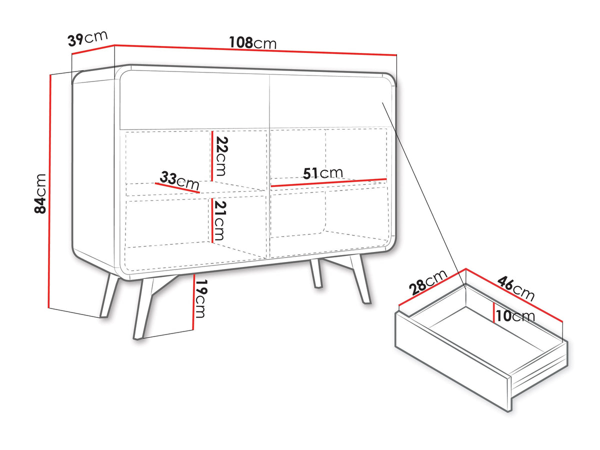 Chest of drawers 624159