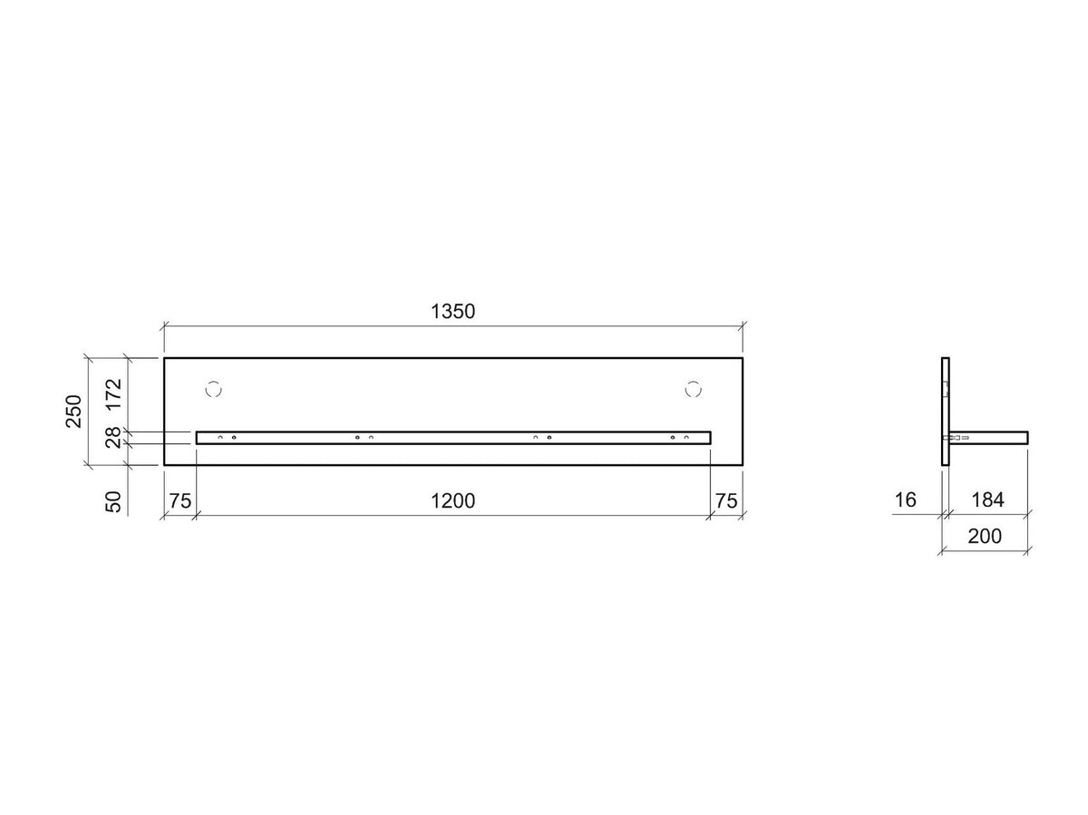 Wall shelf 628681