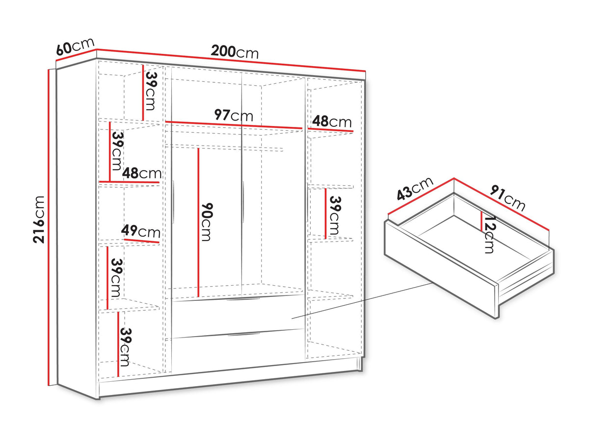Wardrobe 609778