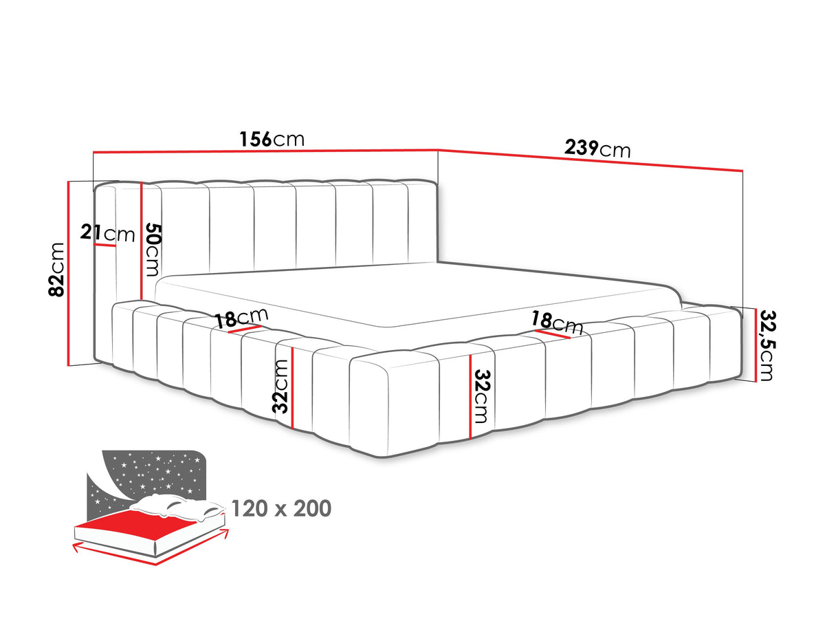 Bed 632738