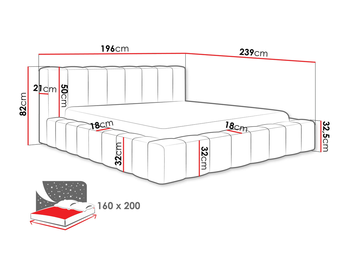 Bed 632738