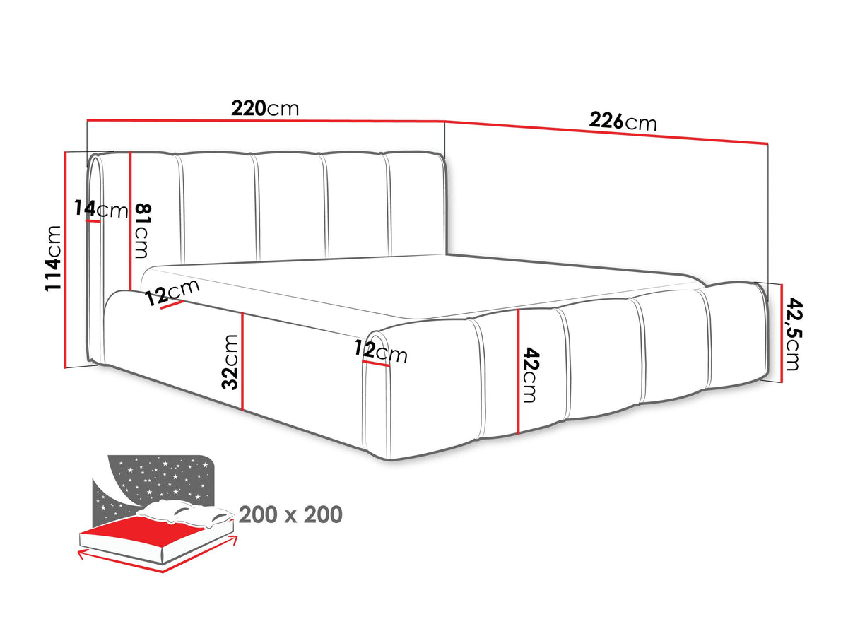 Bed 632837