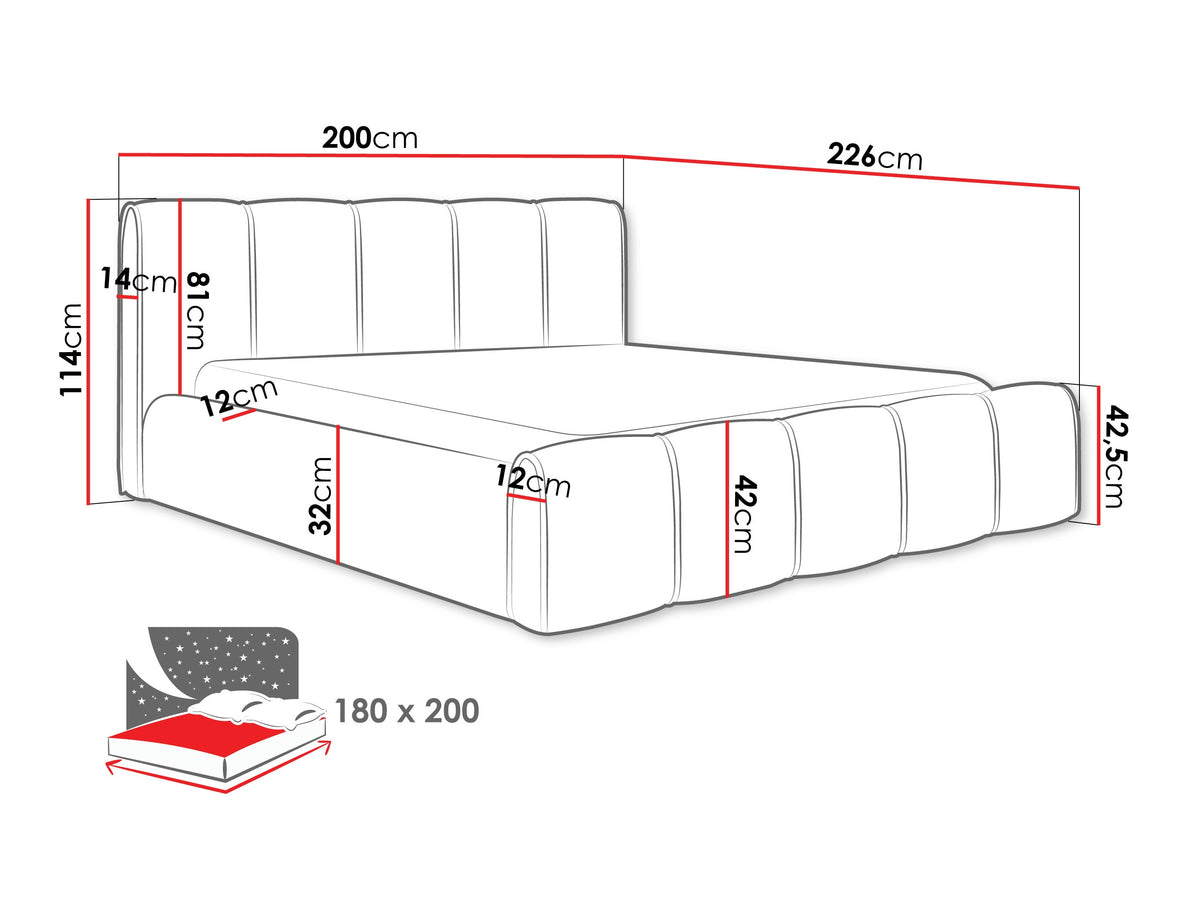 Bed 632837