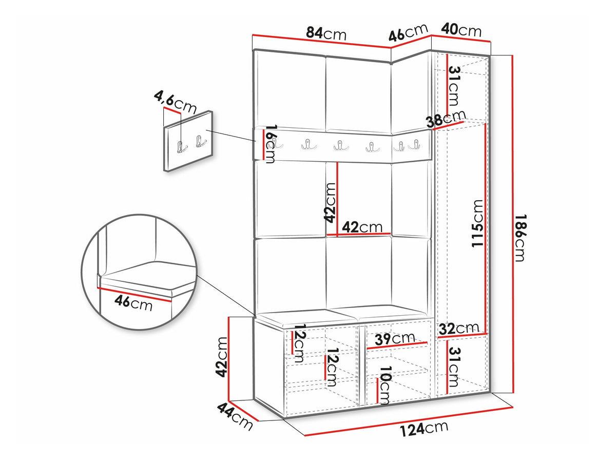 Hallway set 445511