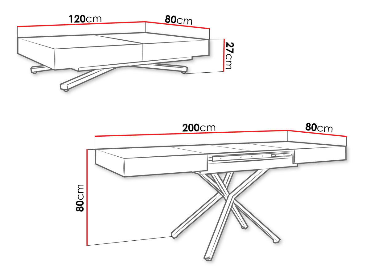 Coffee table transformer 634729