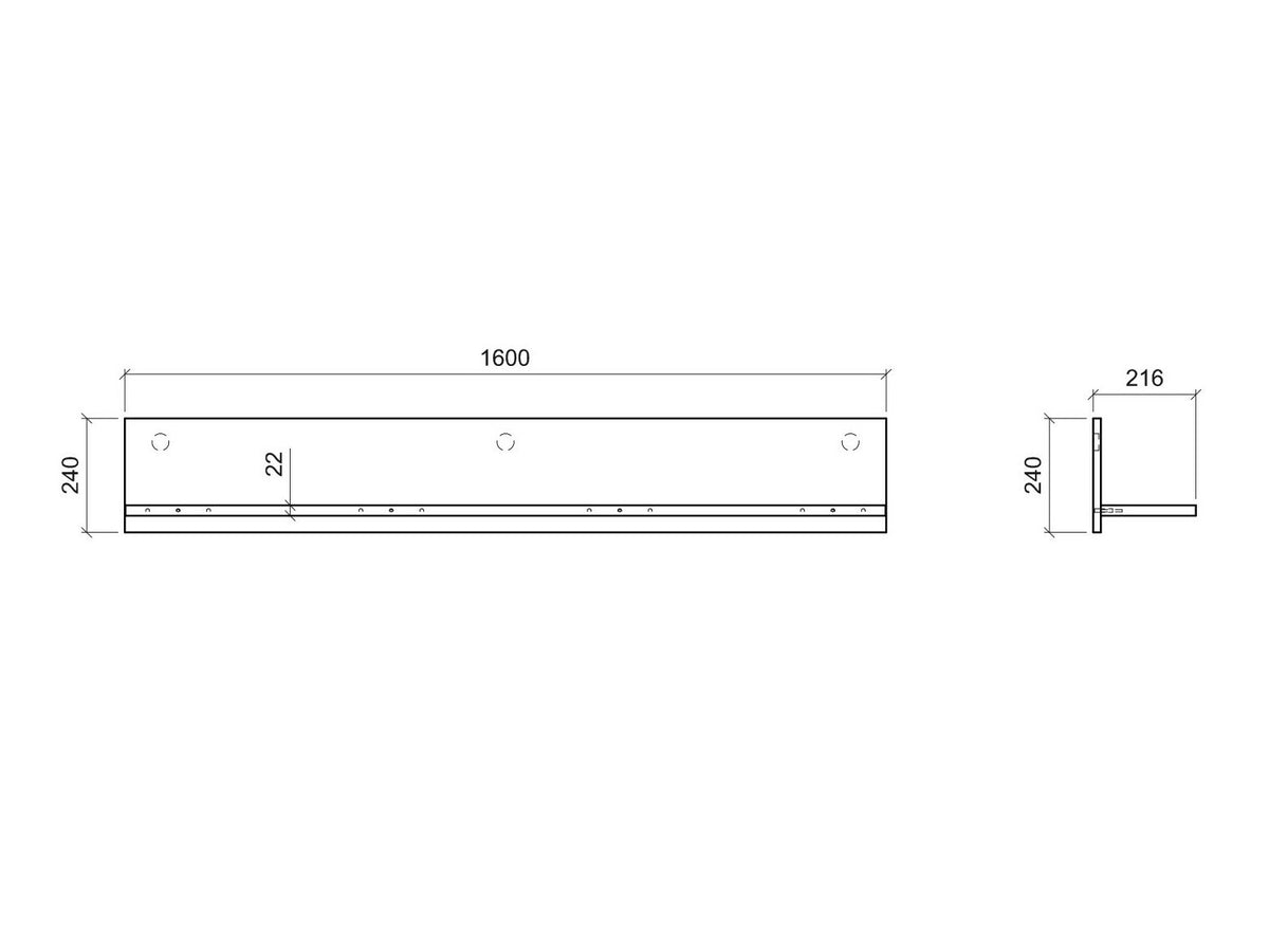Wall shelf 634760