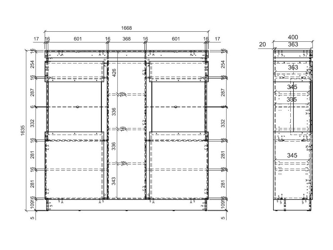 Bookcase 634848