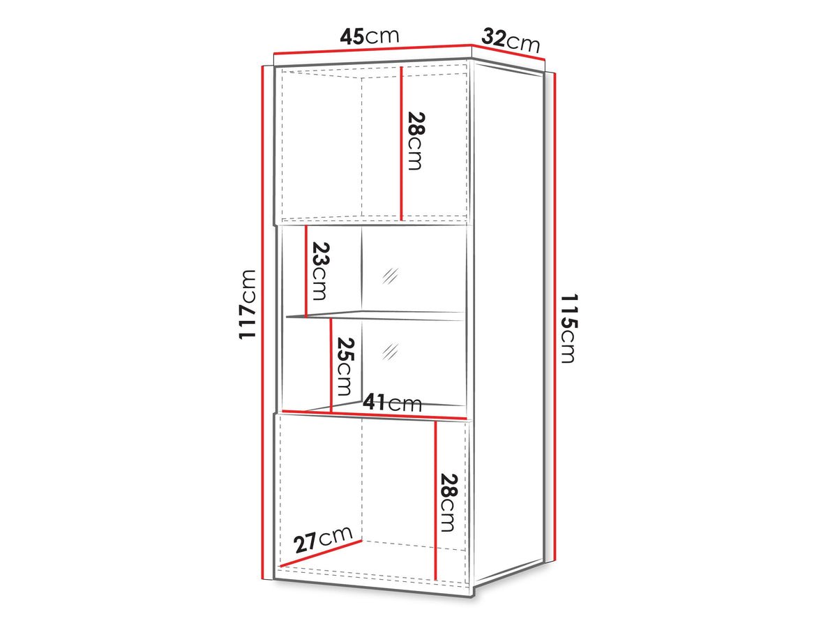 Wall cabinet 61414