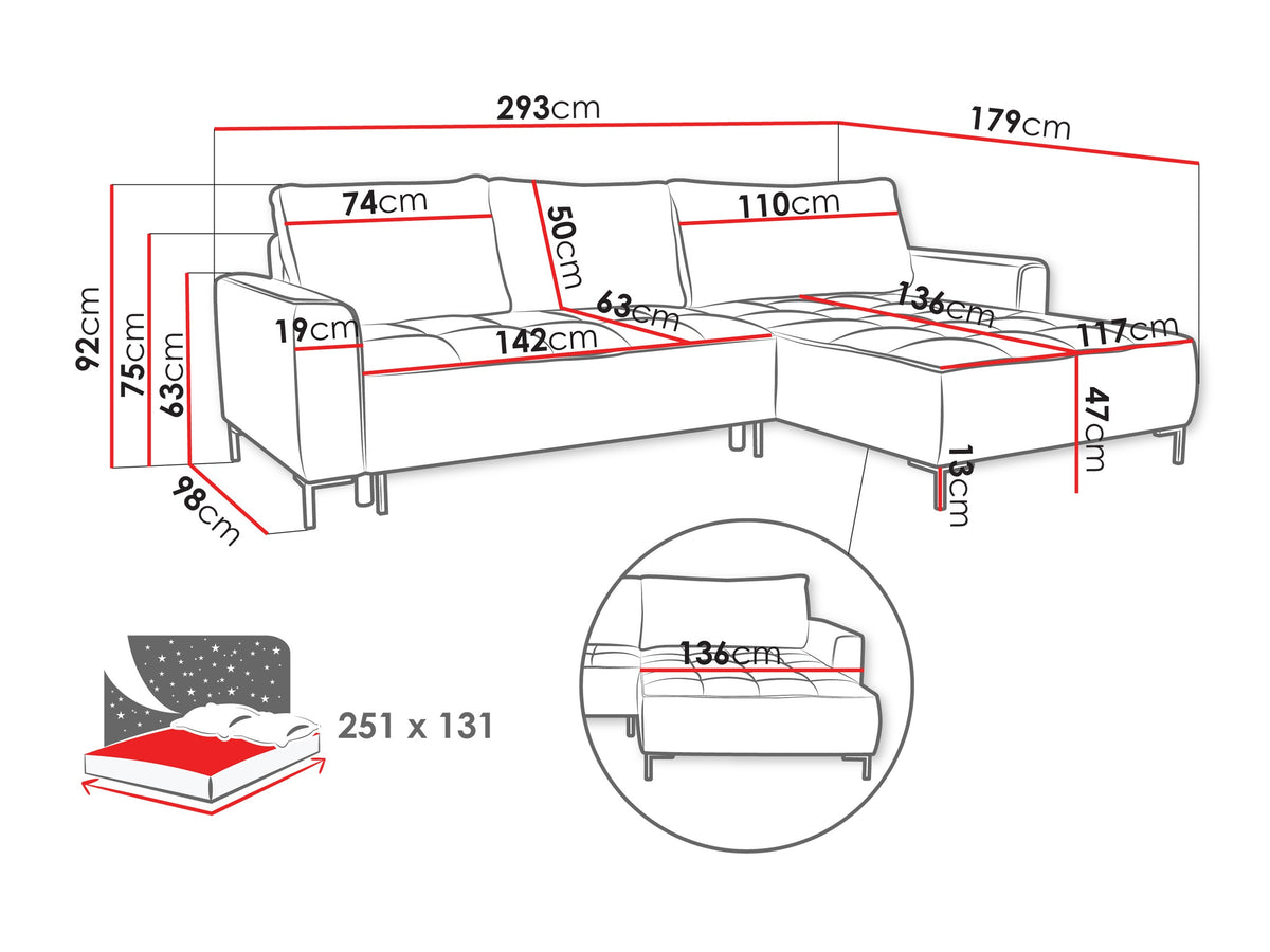 Corner sofa 637000