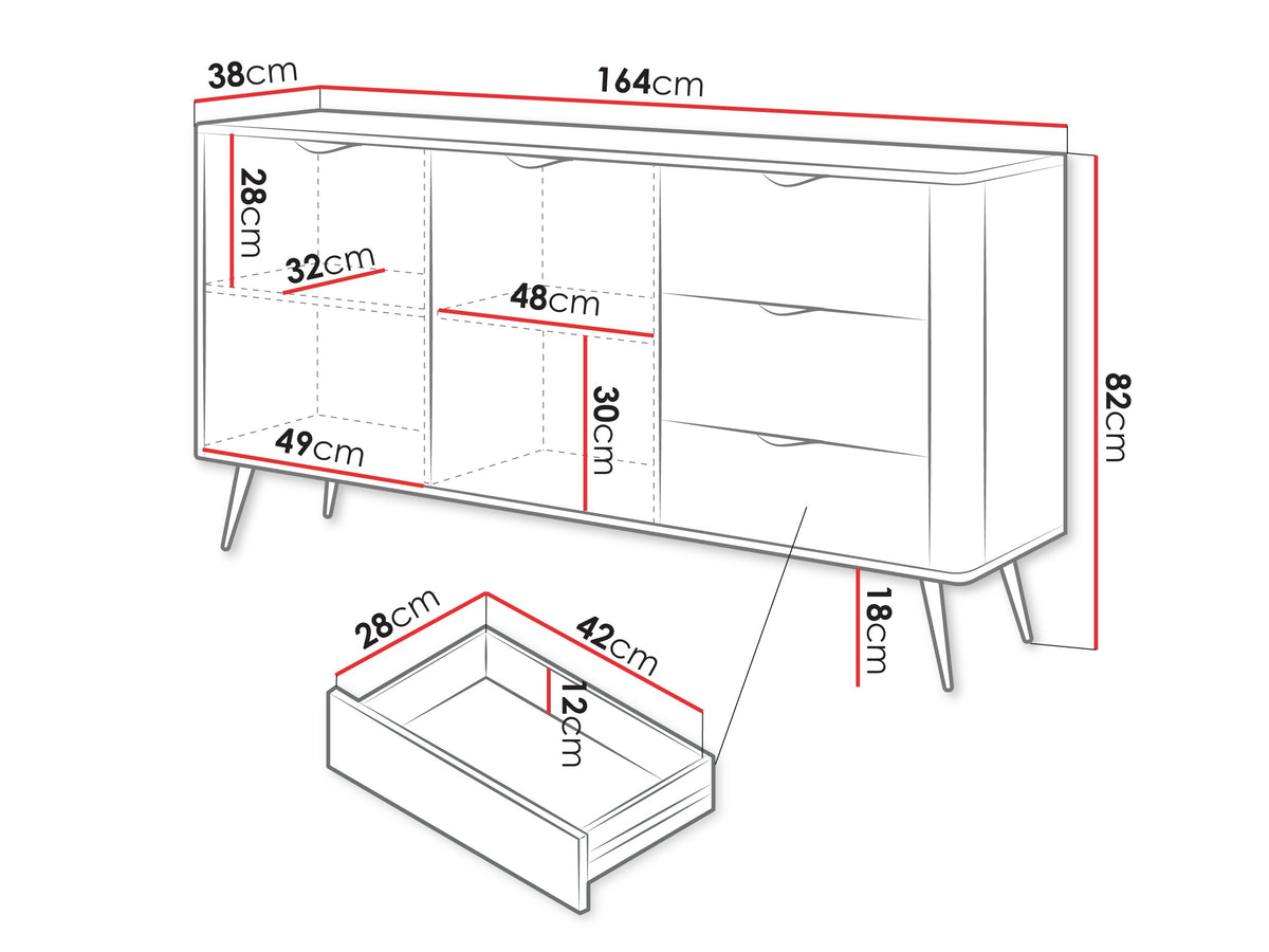 Chest of drawers 541290