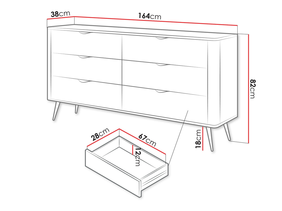 Chest of drawers 541301