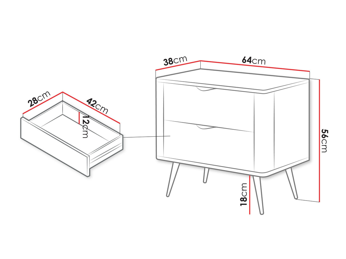 Bedside table 541323