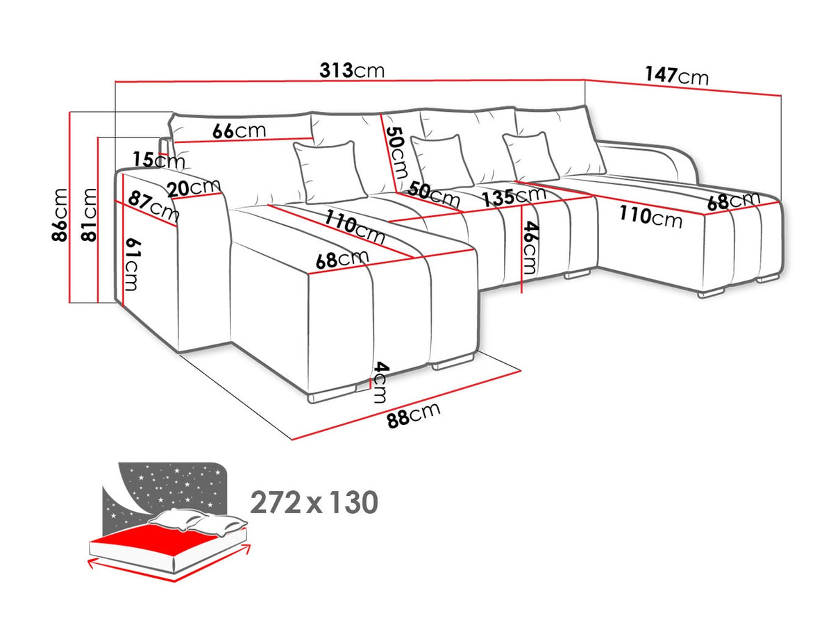 Corner sofa 638105