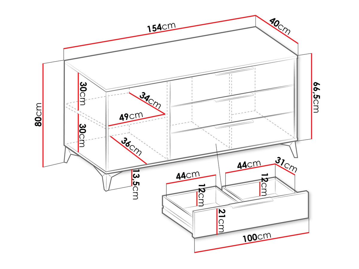 Chest of drawers 639919