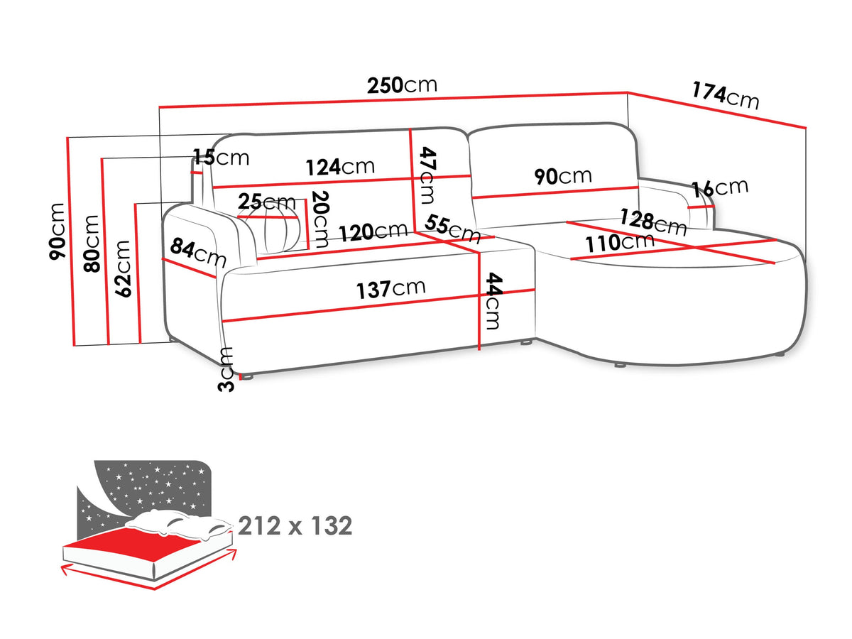 Corner sofa 641080