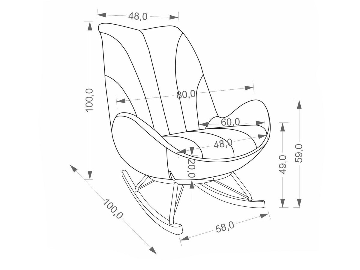 Rocking chair 641838