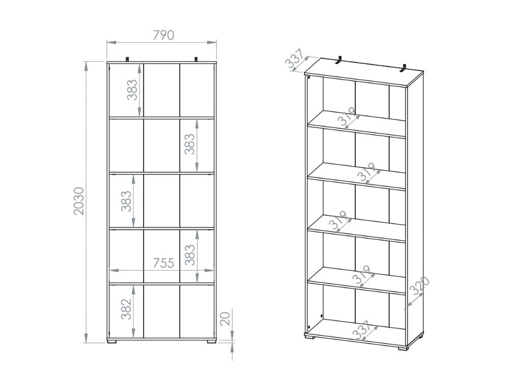 Bookcase 656027