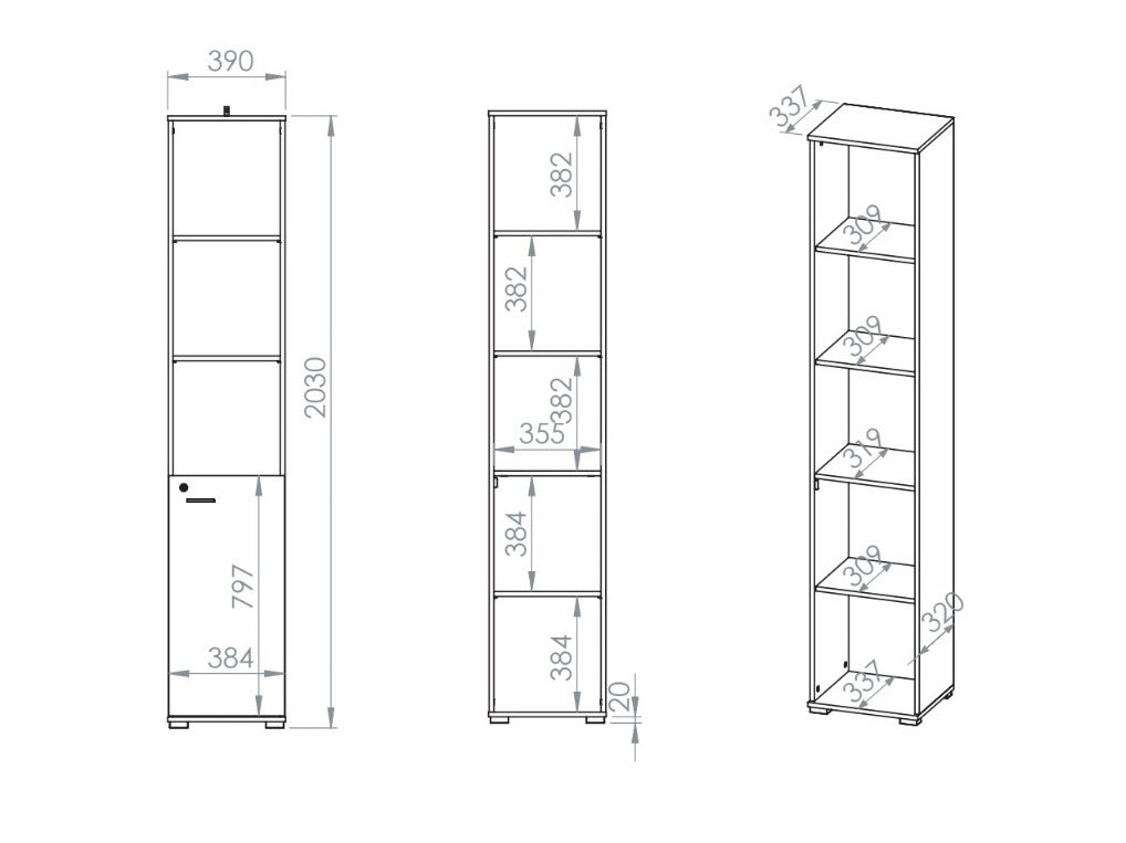 Bookcase 656135
