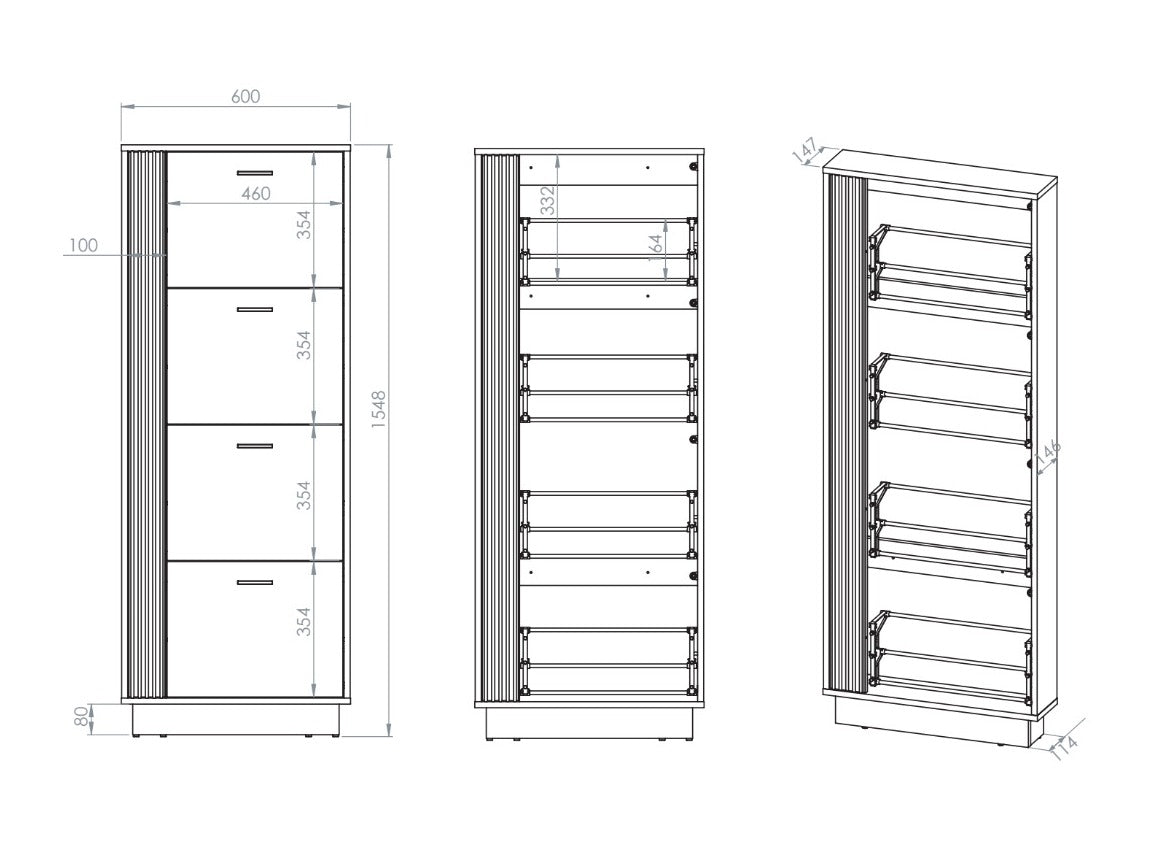 Shoe shelf 656482