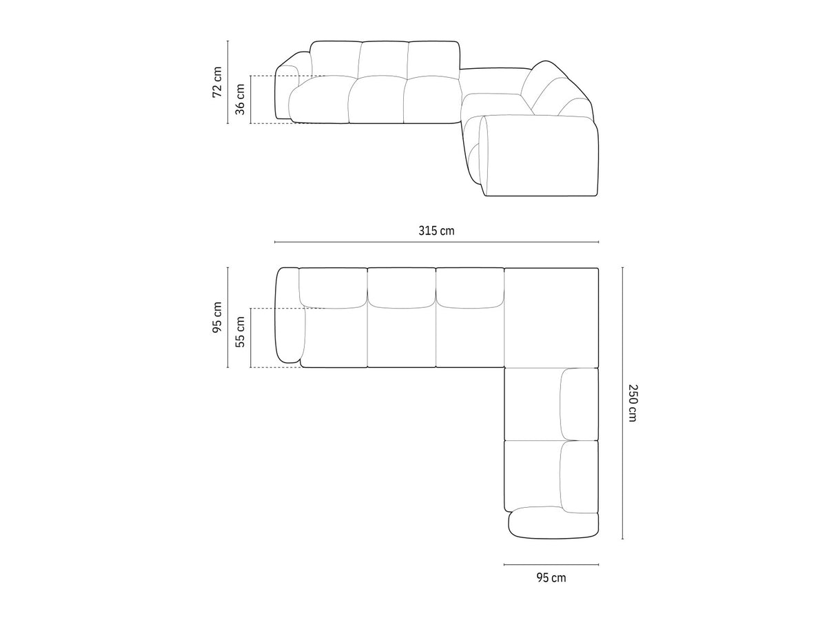 Corner sofa 661556