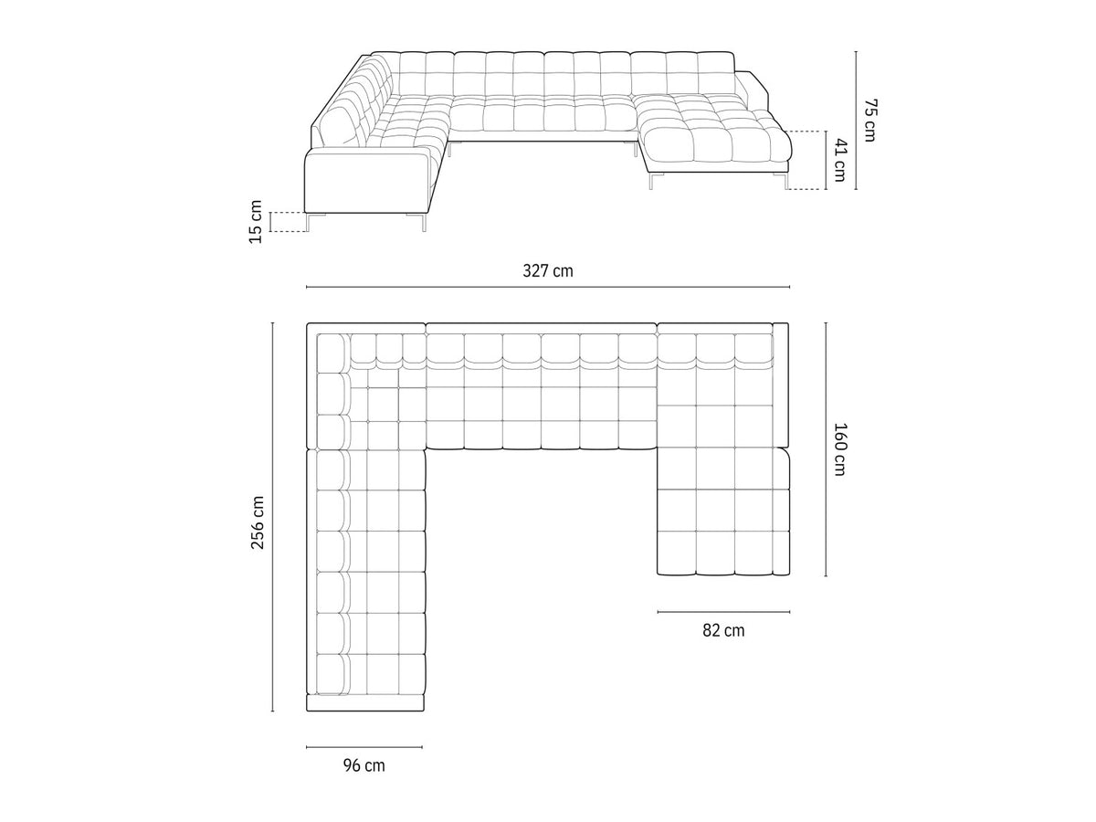 Corner sofa 663020