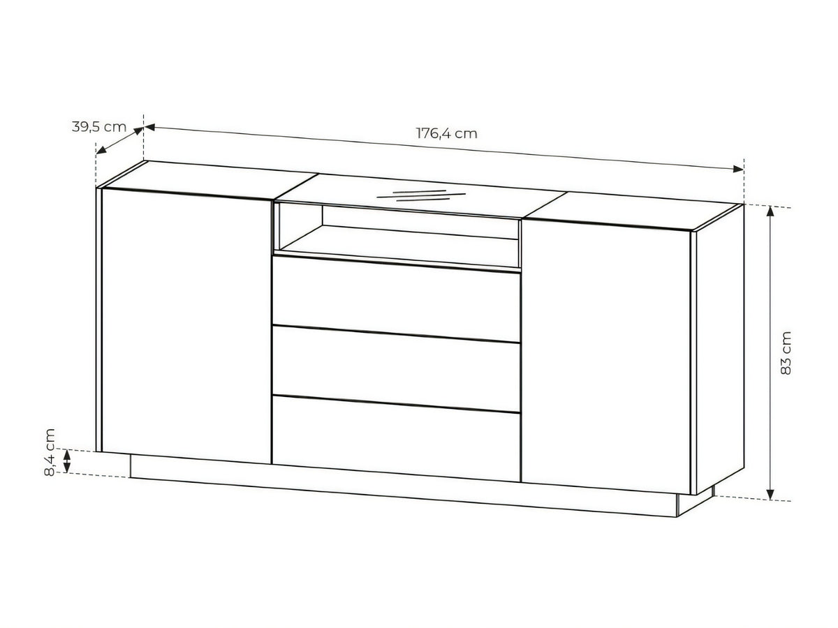 Chest of drawers 665083