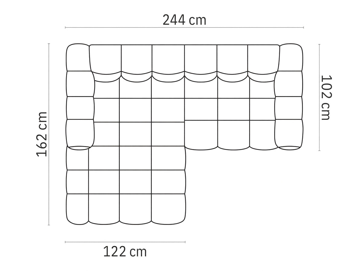 Corner sofa 665526